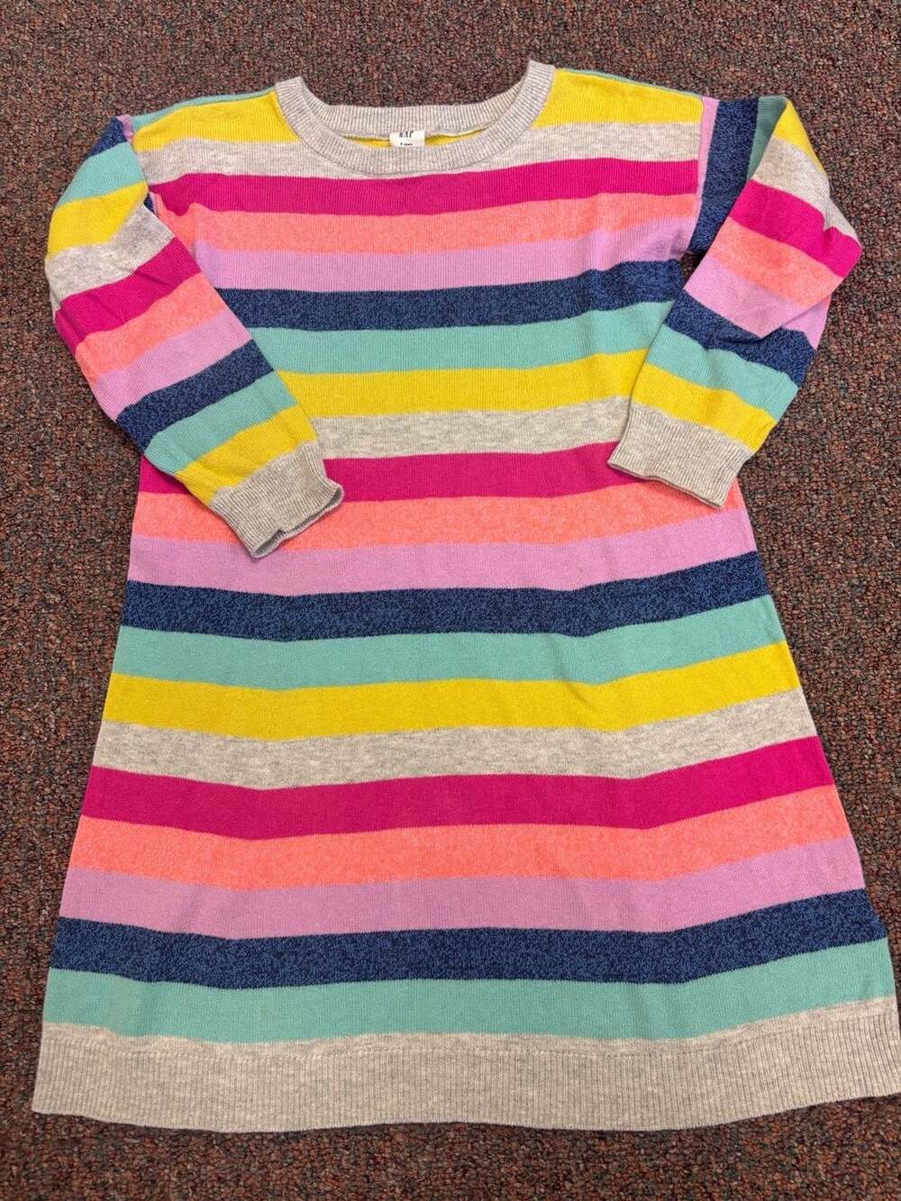 Gap Striped Sweater Dress Size 5 Years Toddler